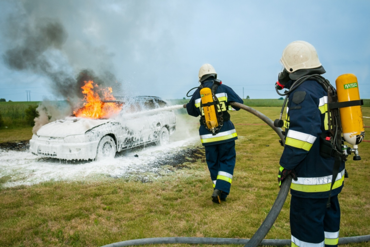 Firefighters using junk cars for training in Memphis, TN